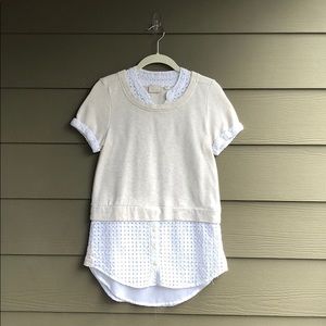 Anthropologie Eyelet Blouse